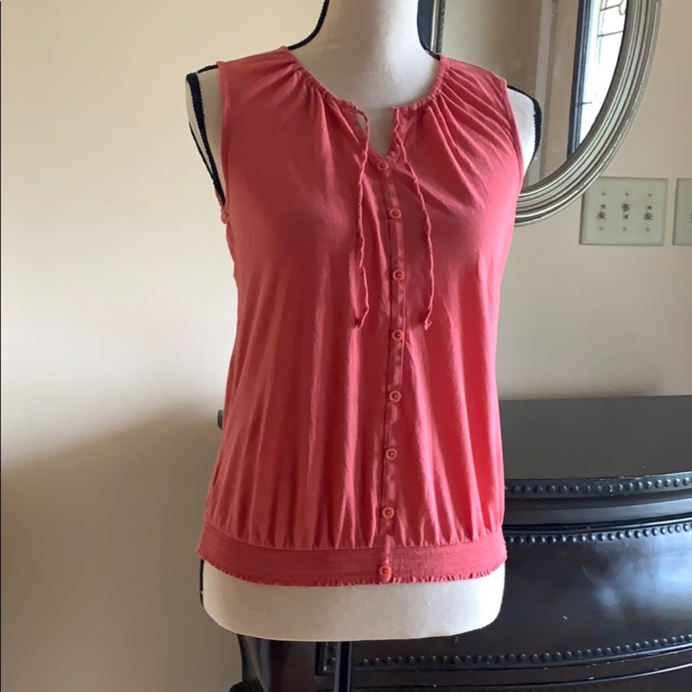 _ Loft womens short sleeve shirt